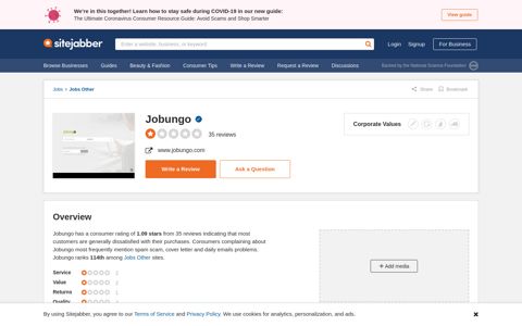 Jobungo Reviews - 35 Reviews of Jobungo.com | Sitejabber
