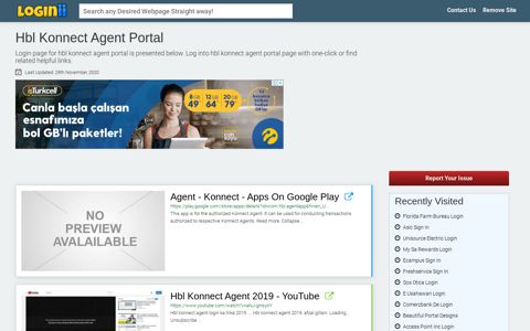 Hbl Konnect Agent Portal - Straight Path to Any Login Page!