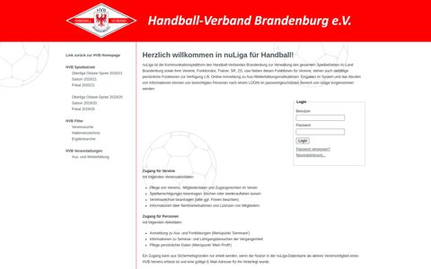 Handball-Verband Brandenburg