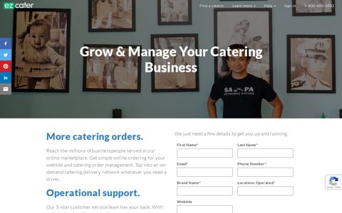 Market Your Catering Business with ezCater