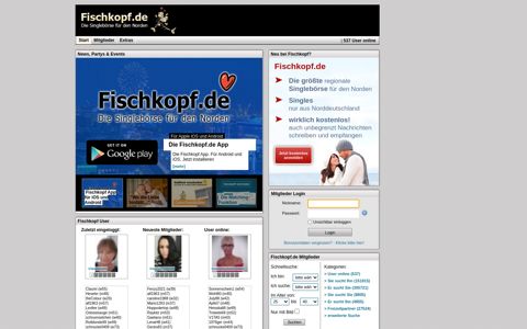 Singlebörse für Singles in ... - Partnersuche bei Fischkopf