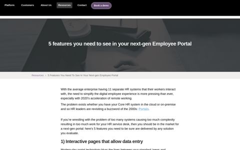 5 Features You Need To See In Your Next-gen Employee Portal