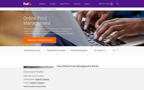 Online Print Management Business Solutions | FedEx Office