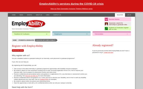 Register with EmployAbility – EmployAbility