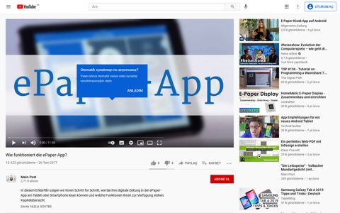 Wie funktioniert die ePaper-App? - YouTube