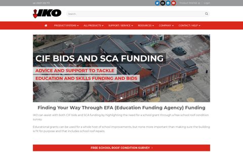 CIF Bids and SCA Funding – Free Roof Condition Survey ...