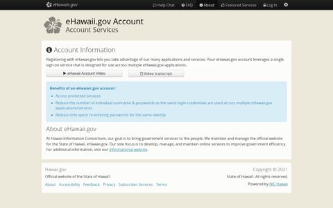 About - eHawaii.gov