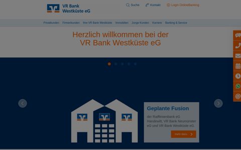 VR Bank Westküste eG - Ihre Online-Filiale der Westküste