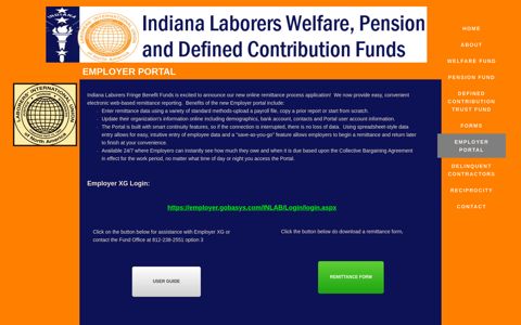 employer portal - Indiana laborers welfare fund