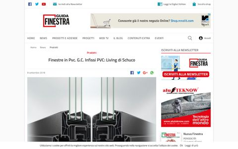 Finestre in Pvc. GC Infissi PVC: LivIng di Schuco - Guidafinestra