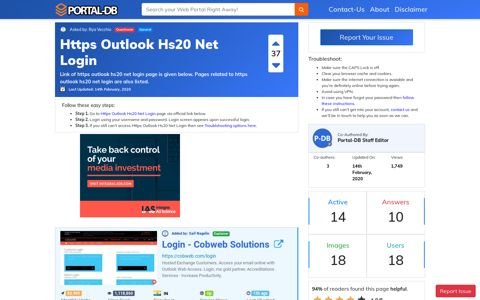 Https Outlook Hs20 Net Login - Portal-DB.live