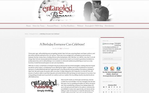 A Birthday Everyone Can Celebrate! | Entangled In Romance