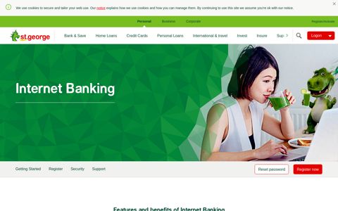 Internet & Online Banking logon | St.George Bank