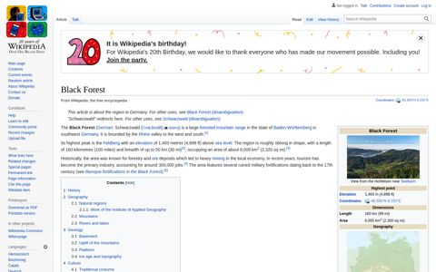 Black Forest - Wikipedia