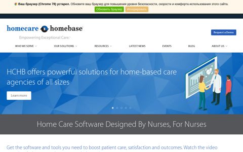Home Care Software Designed For Nurses, By Nurses | HCHB