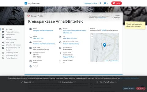 Kreissparkasse Anhalt-Bitterfeld | Implisense
