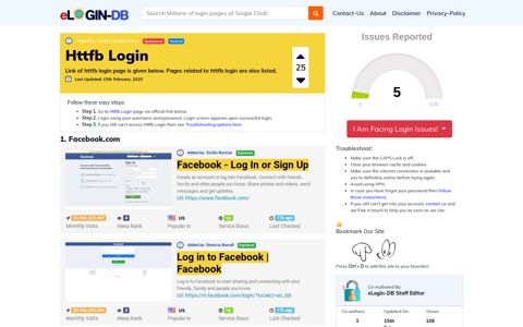 Httfb Login - A database full of login pages from all over the ...