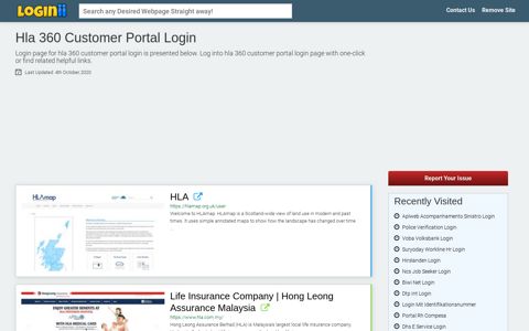 Hla 360 Customer Portal Login - Loginii.com