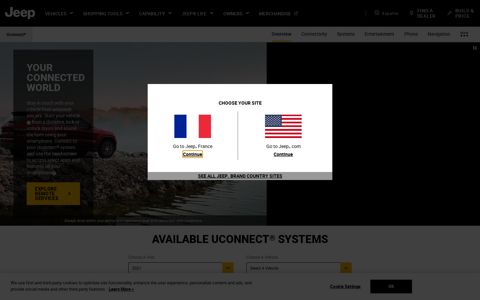 Jeep® Uconnect - Connected Driving, Evolved
