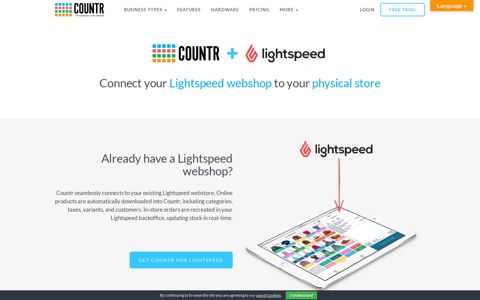 Lightspeed & Countr Integration - Countr Point of Sale