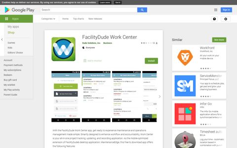 FacilityDude Work Center - Apps on Google Play