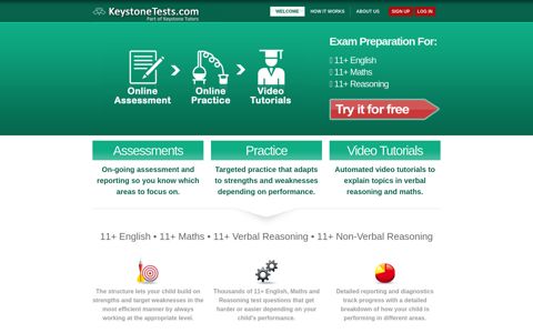 KeystoneTests.com - 11+ Verbal Reasoning, 11+ Non-Verbal ...