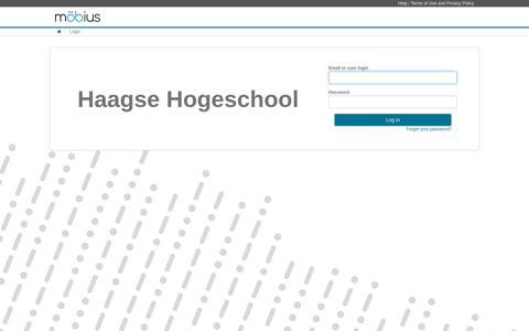 Haagse Hogeschool - Login
