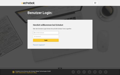 Echobot Login – Zugang zu Ihrem Kundenkonto