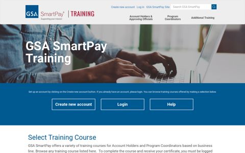 GSA SmartPay Training | GSA Smartpay