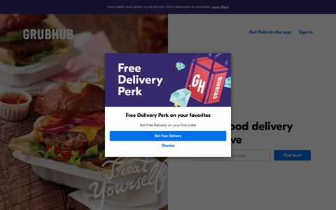 Grubhub: Food Delivery | Restaurant Takeout | Order Food ...