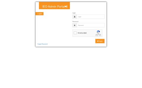 IEO Admin Portal - Inner Engineering