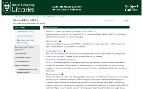 Free Full Text - Research4Life: A Guide - Library Guides at ...