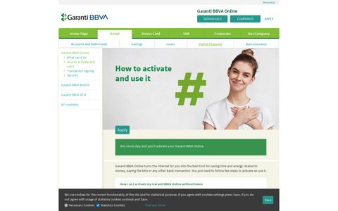 Garanti BBVA Online – Your account | Garanti BBVA