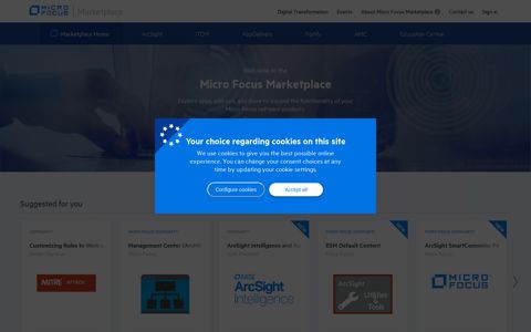 Micro Focus Marketplace