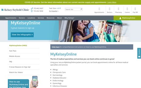 MyKelseyOnline | Kelsey-Seybold Clinic