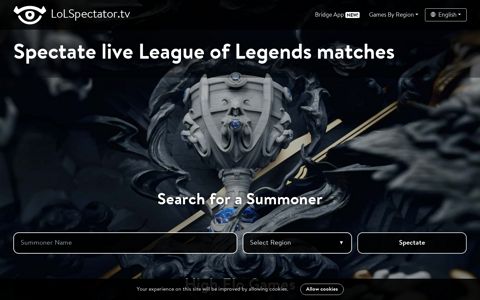 LoLSpectator.tv - Spectate any League of Legends match on ...
