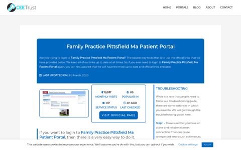 Family Practice Pittsfield Ma Patient Portal - Find Official Portal