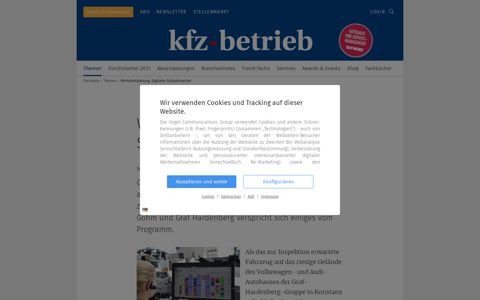 Werkstattplanung: Digitaler Schlankmacher - kfz-betrieb