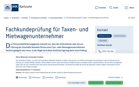 Fachkundeprüfung für Taxen- und Mietwagenunternehmer ...