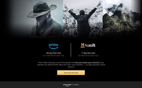 HISTORY Vault - Amazon.com Sign up for Prime Video