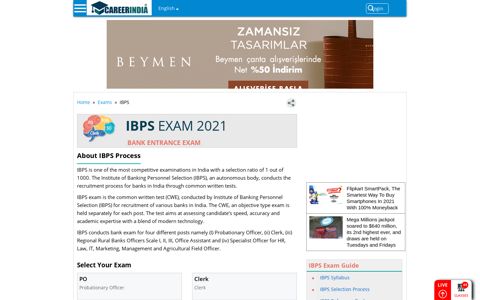IBPS Exam, IBPS Recruitment, Admit Card, Syllabus & Exam ...