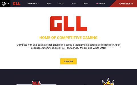 GLL Esports: Join Leagues & Tournaments Online