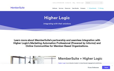 Higher Logic Integration & Partnership | MemberSuite