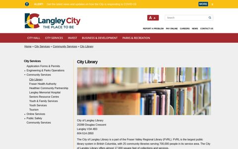 City Library | City of Langley