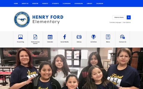 Henry Ford Elementary / Homepage - PSJA ISD