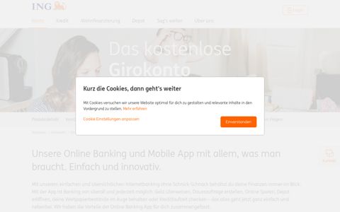 Online Banking - ING Austria - ING-DiBa