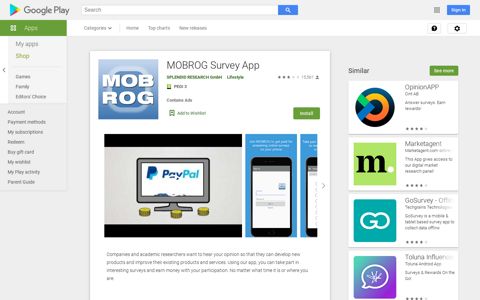MOBROG Survey App - Apps on Google Play