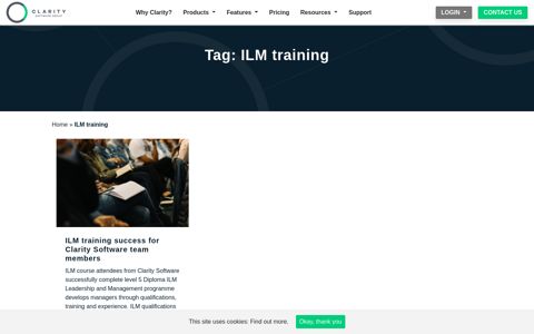 ILM training Archives - Clarity Software Group