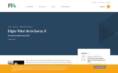 Eligio 'Kika' de la Garza, II | FIA