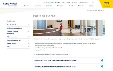 Patient Portal | Lone Star Circle of Care